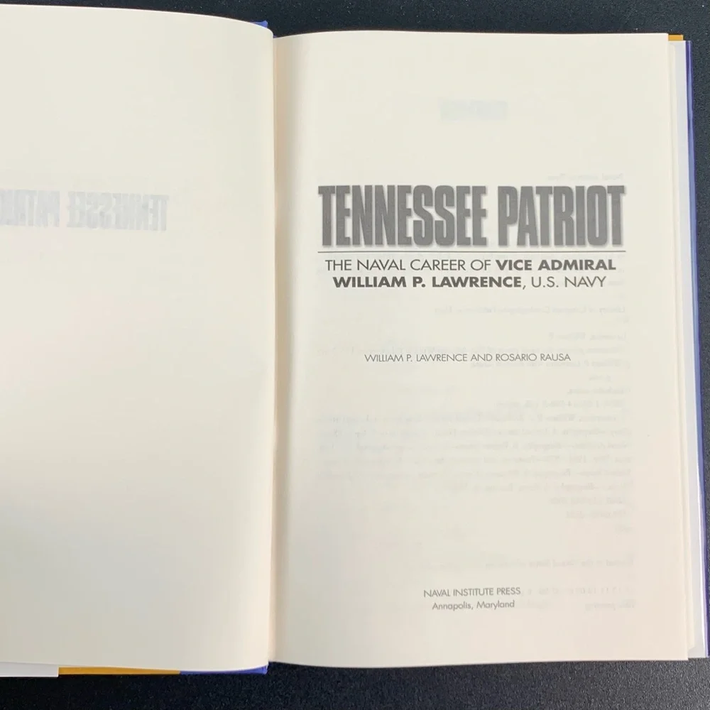 Tennessee Patriot By William P. Lawrence and Rosario Rausa. 2006.